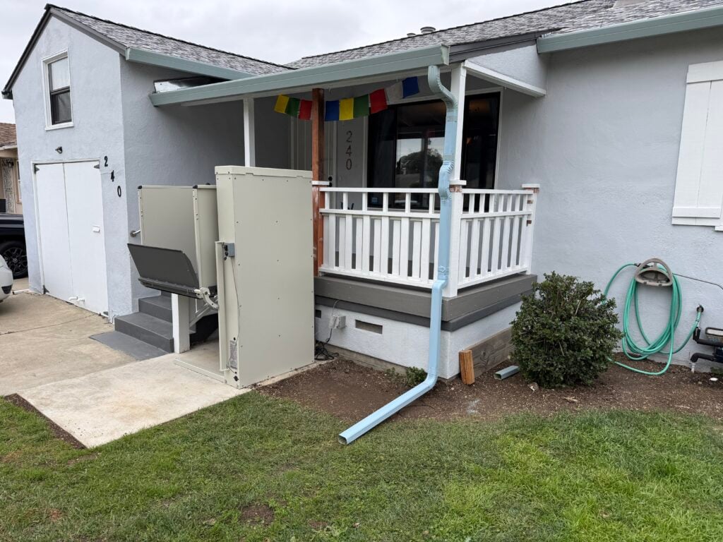 Front Porch Accessibility Modification in Vallejo